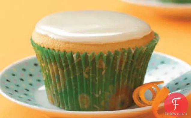 Cupcakes De Leitelho De Laranja