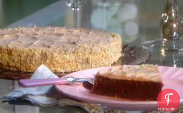 Torta De Chocolate Com Nozes