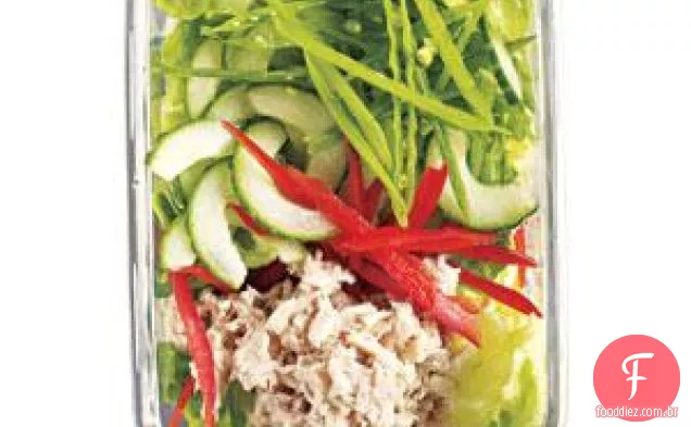Receita Asiática De Salada De Atum