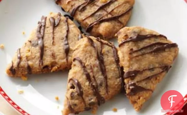 Shortbread Com Pedaços De Chocolate Chai