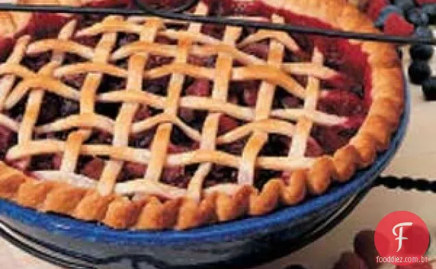 Torta Tripla De Frutas
