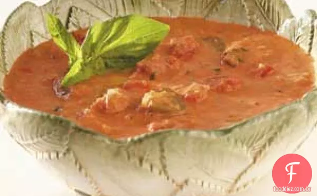 Bisque De Tomate E Manjericão