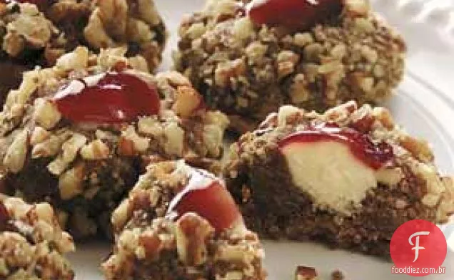 Impressões Digitais De Framboesa Com Chocolate Branco