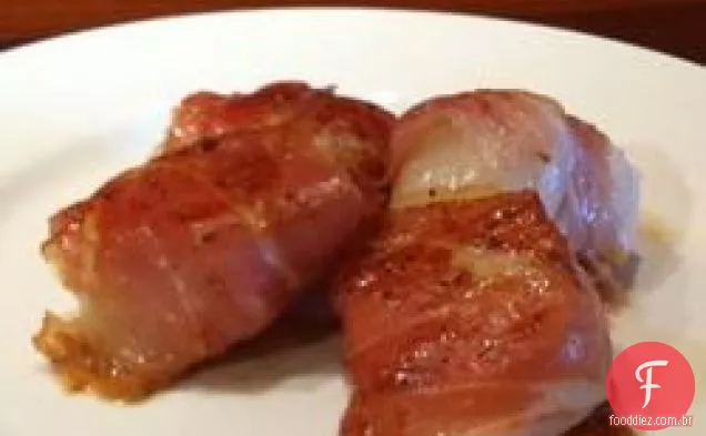 Picadas de Vieira e presunto