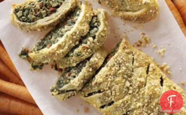 Alcachofra Toscana E Strudel De Espinafre