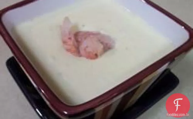 Sopa De Queijo E Carne De Caranguejo