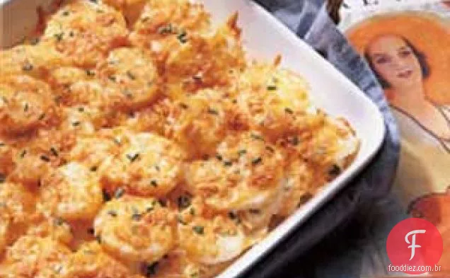 Batatas Com Queijo Crocante
