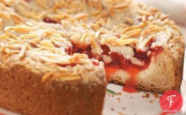 Bolo De Café Com Cream Cheese De Cereja