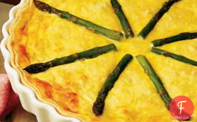 Quiche De Caranguejo Aspargos