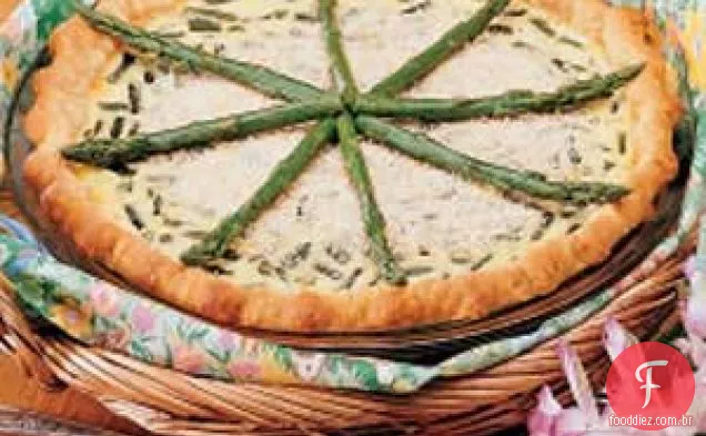 Quiche De Espargos Frescos