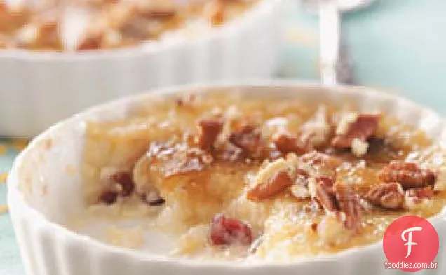 Pudim De Arroz Com Limão Brulee