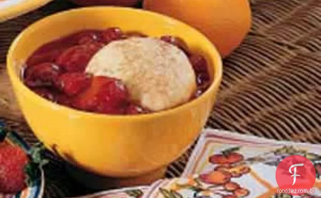 Bolinhos De Cereja E Pêssego