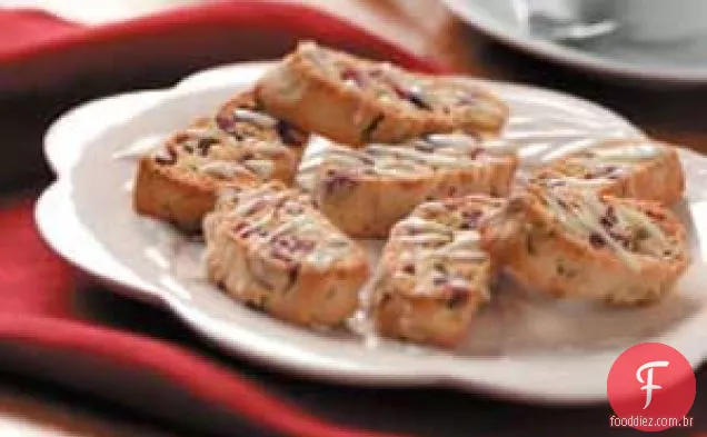 Pistachio Cranberry Biscotti