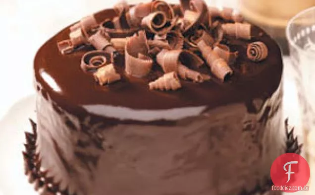 Torta De Avelã Com Chocolate