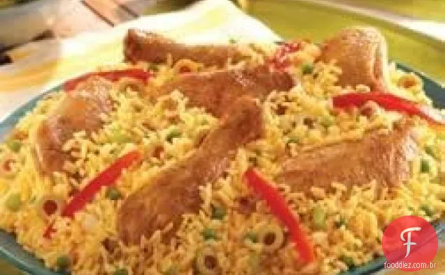 Arroz con Pollo (frango e arroz)