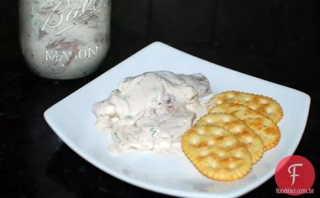 Endro E Creme De Leite Shad Marinado