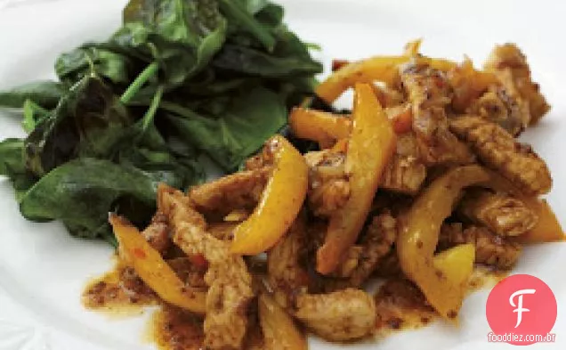 Chinês Chili Beef Stir-fry