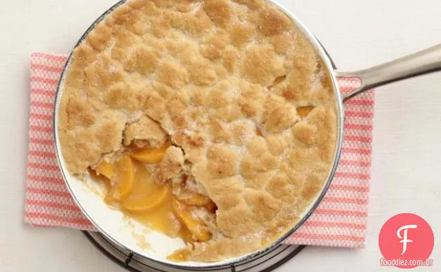 Torta De Pêssego Com Atalho