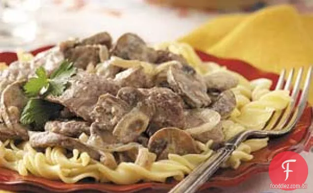 Estrogonofe De Carne De Frigideira