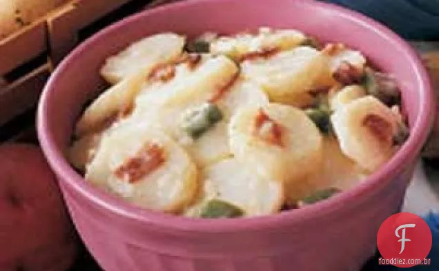 Faça Salada De Batata Alemã À Frente
