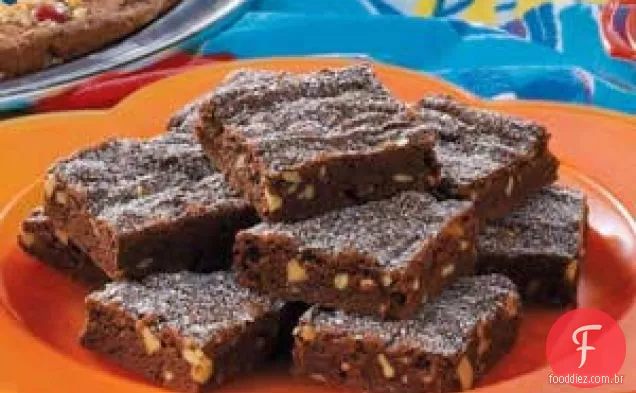 Barras De Brownie De Canela
