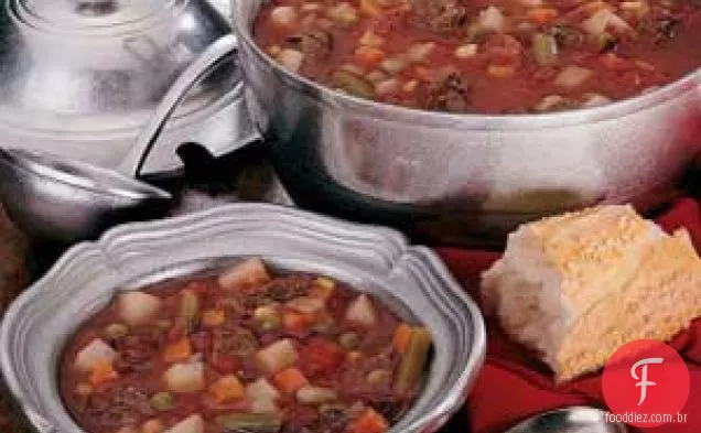 Sopa De Legumes De Veado