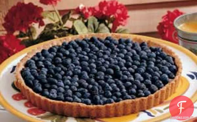 Torta De Mirtilo Celestial
