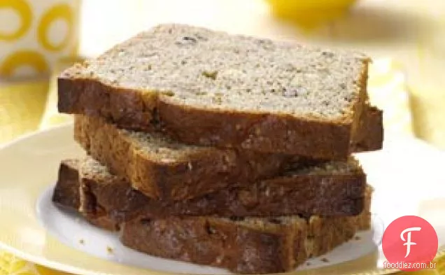 Pão Húmido De Banana E Nozes
