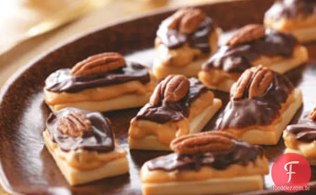 Shortbread De Caramelo E Noz-Pecã