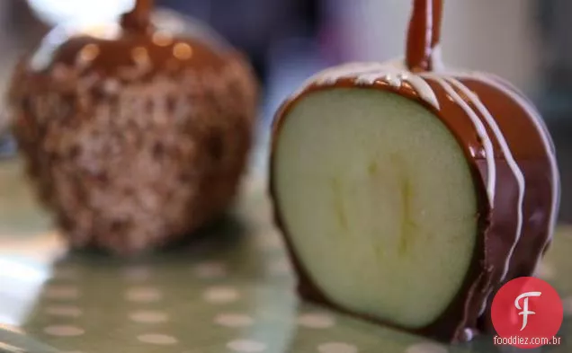 Maçãs Carameladas