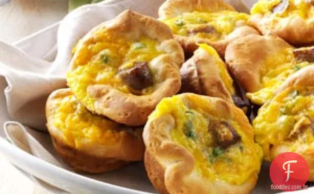 Biscoitos De Queijo De Salsicha