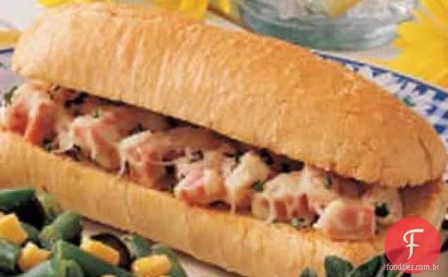 Hot' N ' Hearty Ham Subs