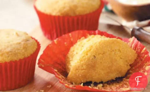 Muffins De Milho Com Alecrim E Laranja
