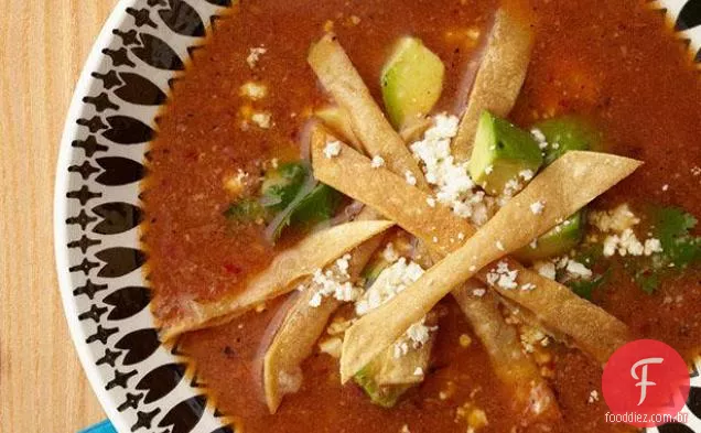 Sopa De Tortilha Clássica