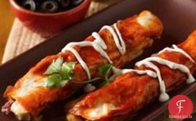 Enchiladas De Frango Fáceis