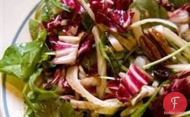 Salada de erva-doce e agrião