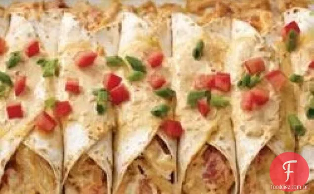 Enchiladas De Frango Fáceis