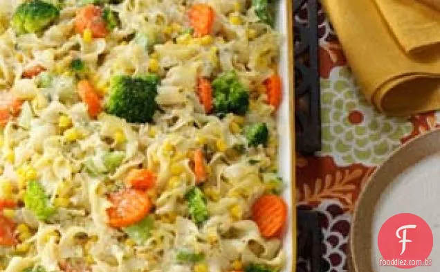 Caçarola De Macarrão Vegetal