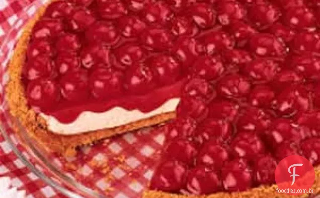 Cheesecake De Cereja Sem Assar
