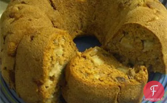 Bolo De Libra De Maçã Crua