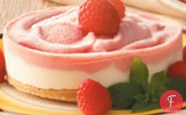 Cheesecakes De Framboesa Congelados