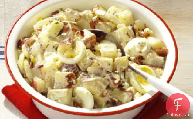 Salada De Batata Com Bacon E Ovo