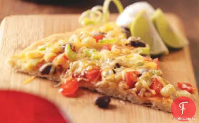 Black Bean Taco Pizza