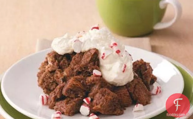 Pudim De Pão Com Chocolate Para Microondas