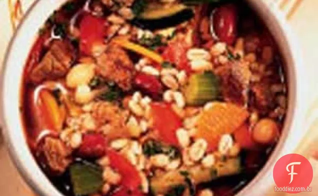 Sopa Camponesa De Cevada