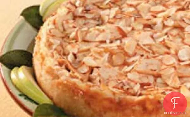 Cheesecake De Amêndoa E Maçã