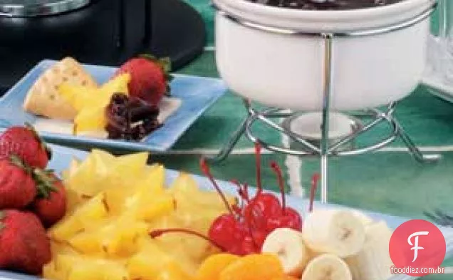 Fondue Chocolate Pecan