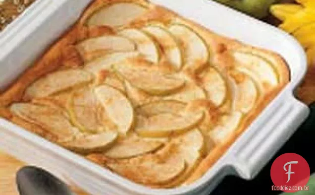 Omelete De Maçã Inchada