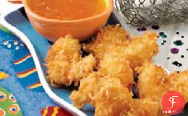 Camarão Frito Com Coco