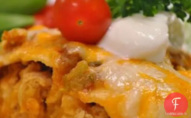 Fácil Chile Frango Enchilada Caçarola